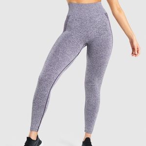 Gymshark Flex High Waisted Leggings Purple Marl